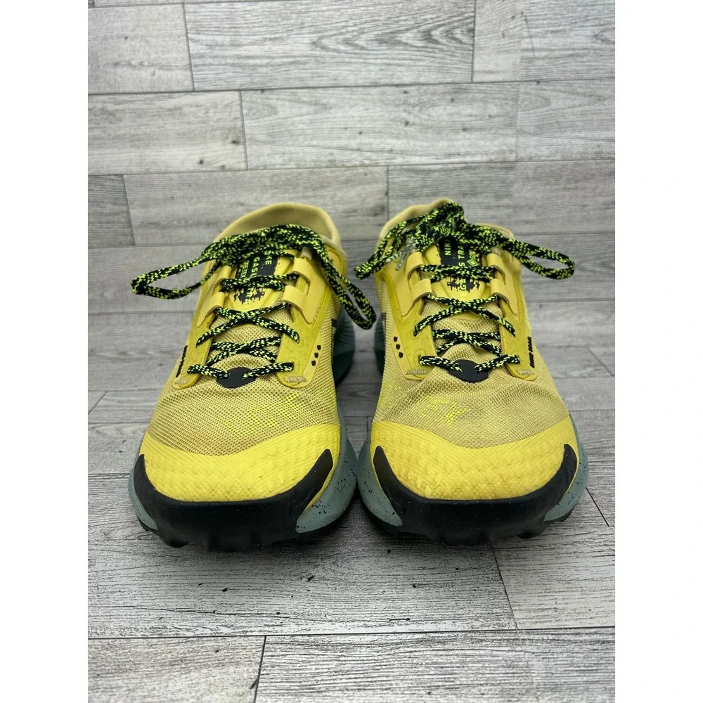 Nike Pegasus Trail Gore Tex Men's Running Shoes Yellow Black DC8793 300 Size 8.5